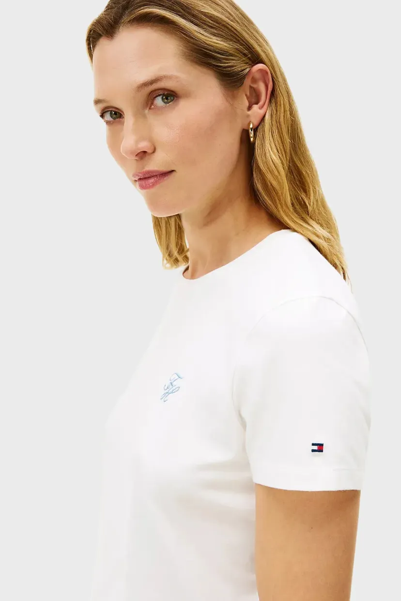 Футболка TH SCRIPT REG C-NK SS TEE 4