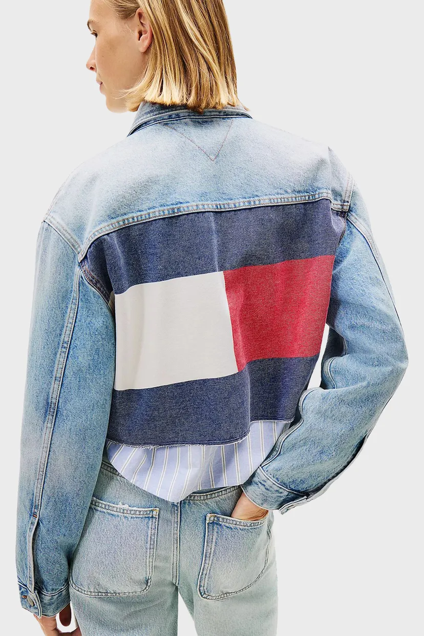 Куртка джинсовая/CROPPD TRCKR JKT RWB EXT CI6033 4