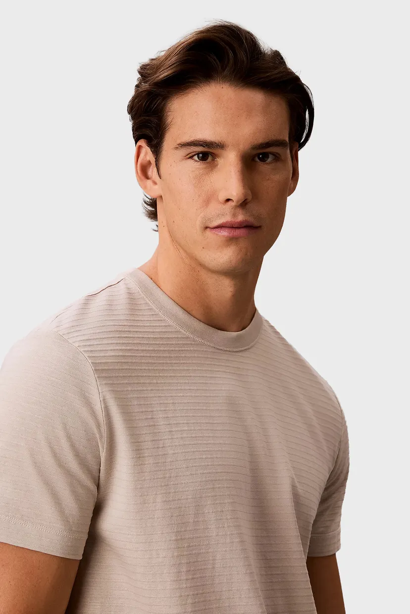 Футболка/SS TEXTURED STRIPE CREWNK TEE 5