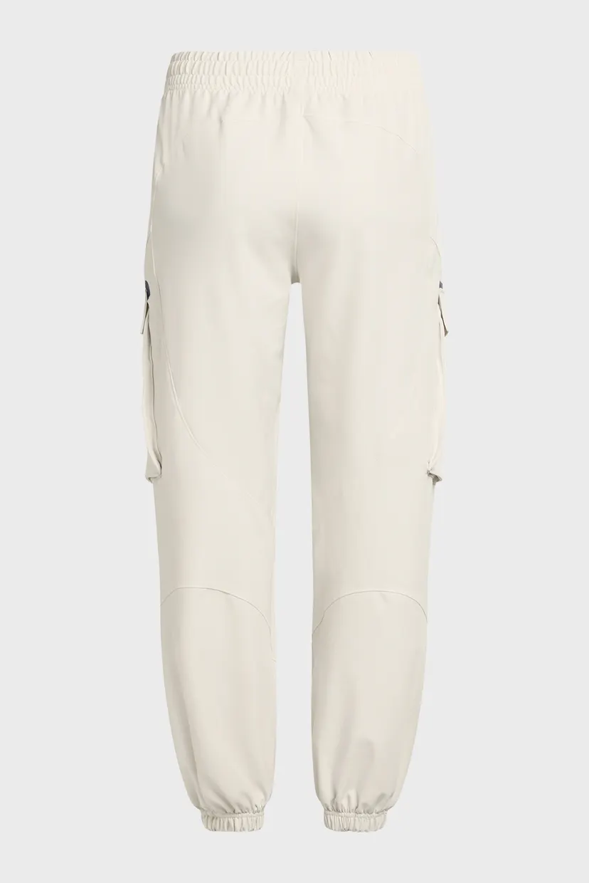 Женские бежевые спортивные брюки UA Unstoppable Cargo Pants 6