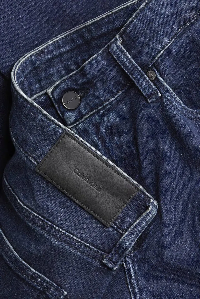 Джинсы SLIM CASHMERE BLEND BLUE BLACK 5