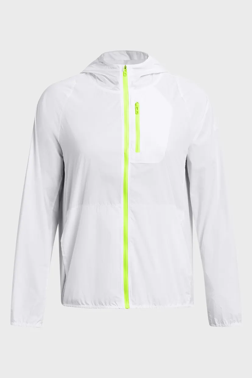 Женская белая ветровка LAUNCH LIGHTWEIGHT JKT 5