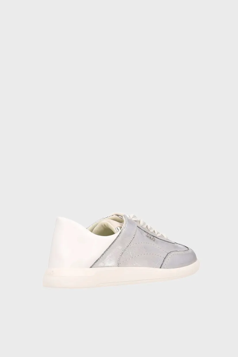 Кроссовки CONNOR 03 - SNEAKER METALLIC LEATHER SILVER 4