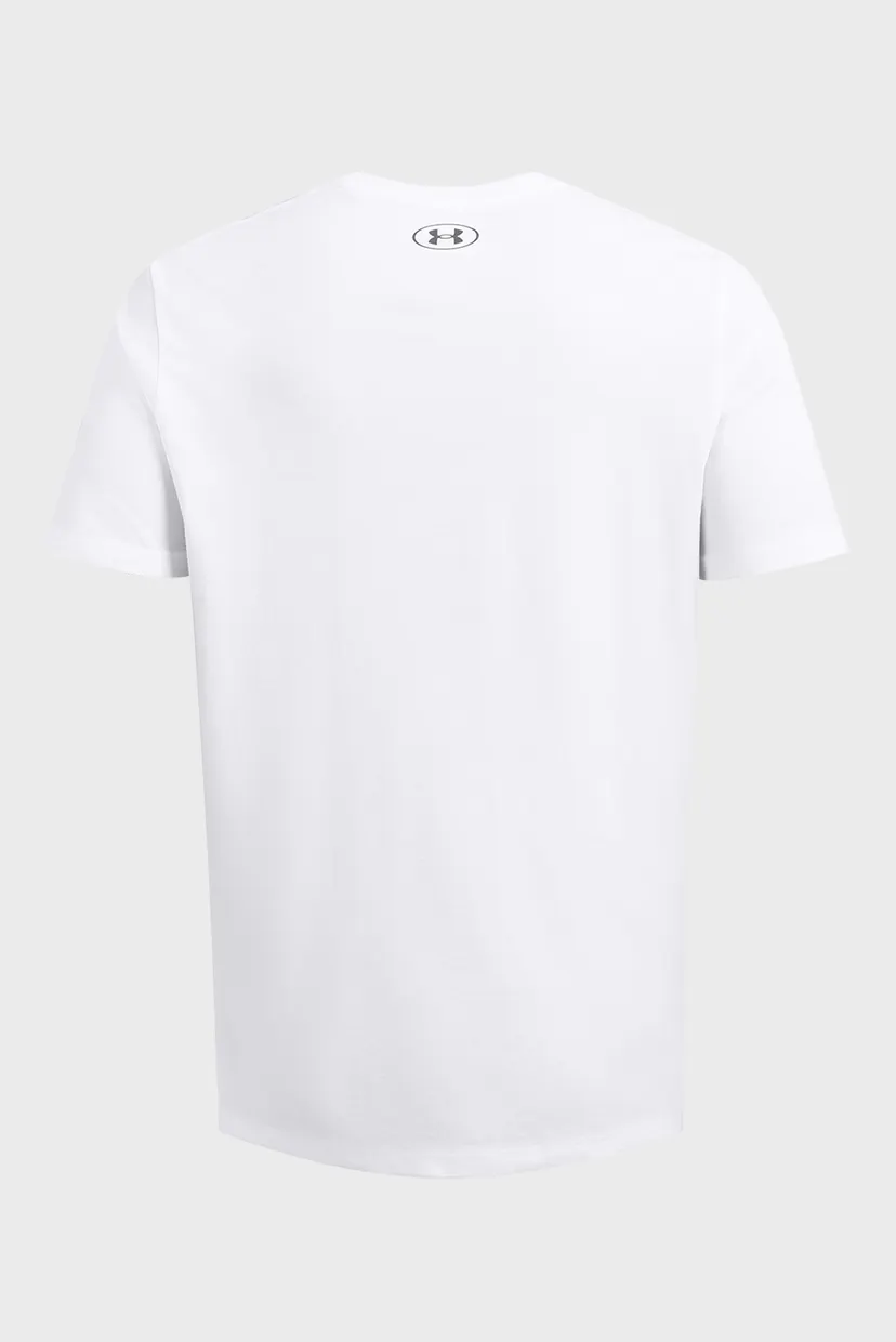 Футболка UA M BOXED SPORTS UPDATED SS-WHT 4