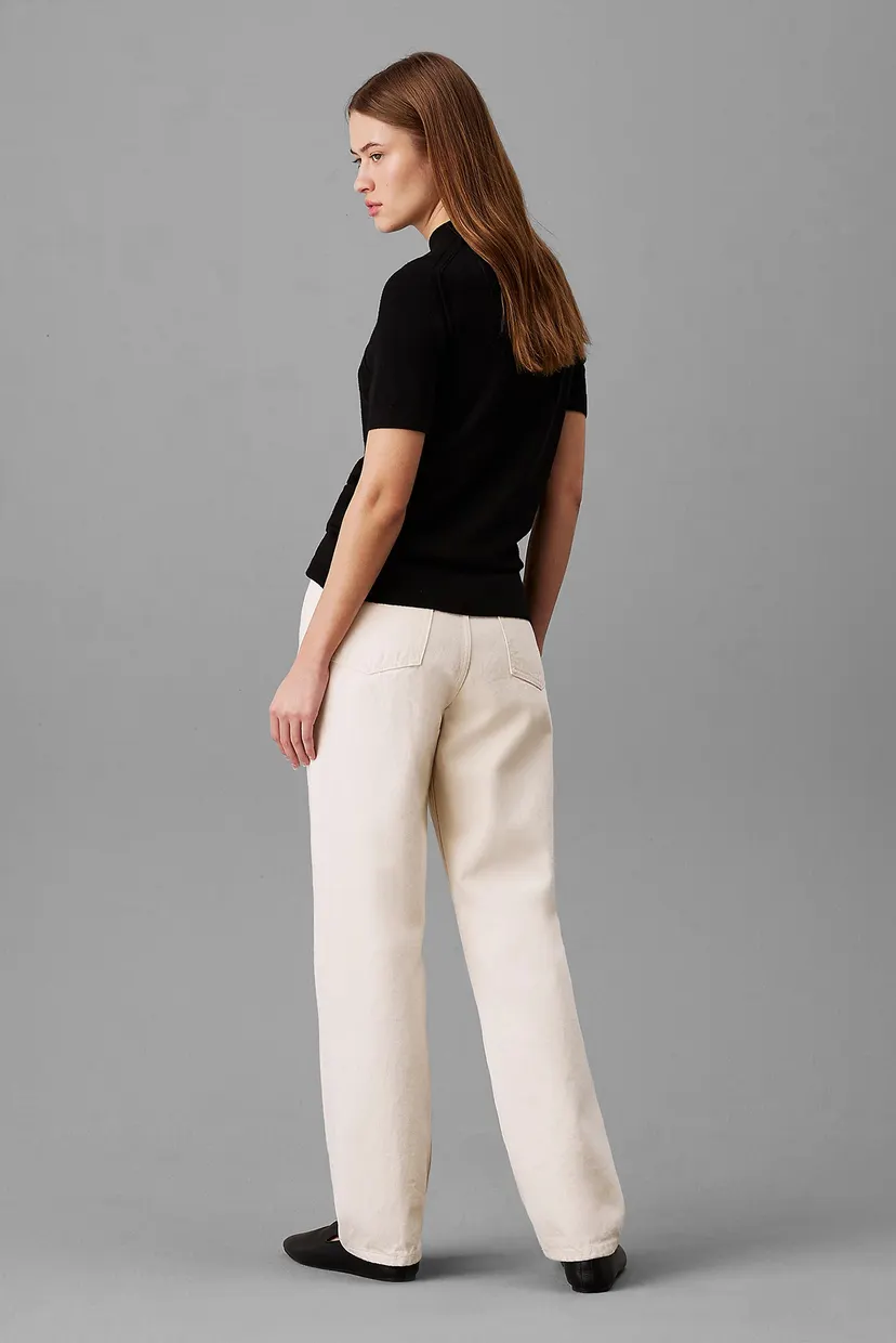 Свитер с короткими рукавами MERINO WOOL MOCK-NK SWEATER SS 3