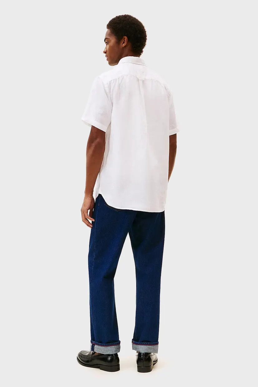 Рубашка с коротким рукавом PIGMENT DYED LINEN RF SHIRT S S 3