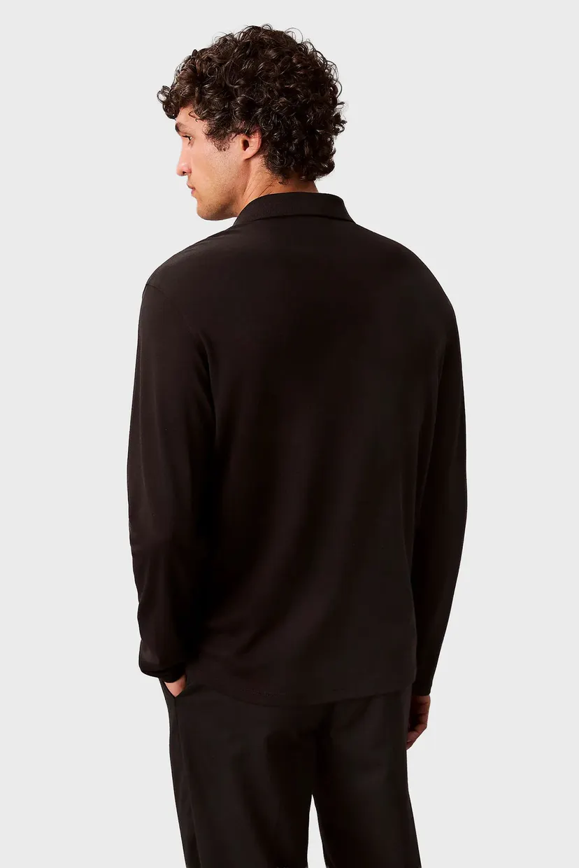Поло с длинным рукавом LS SUPIMA COTTON SOLID POLO 3