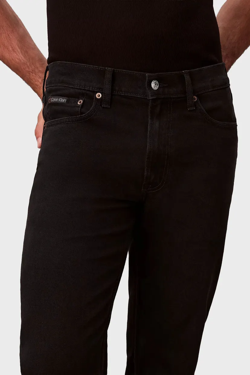 Джинсы SLIM STRAIGHT JAGUAR BLACK JEAN 5
