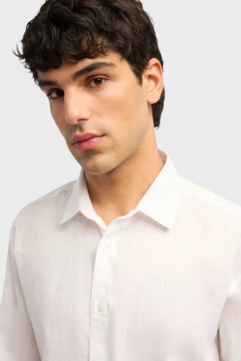 Рубашка MS108T19 REGULAR FIT SHIRT - LINEN 4