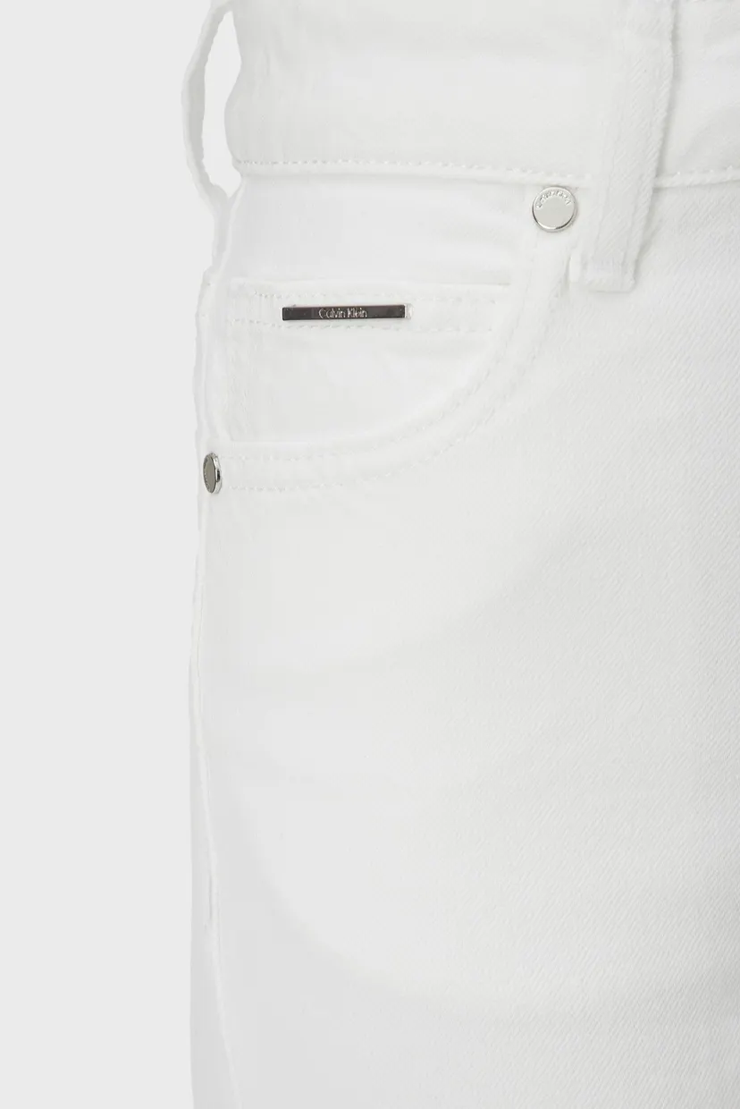 Женские белые джинсы HIGH RISE TAPERED INFINITE WHITE 3