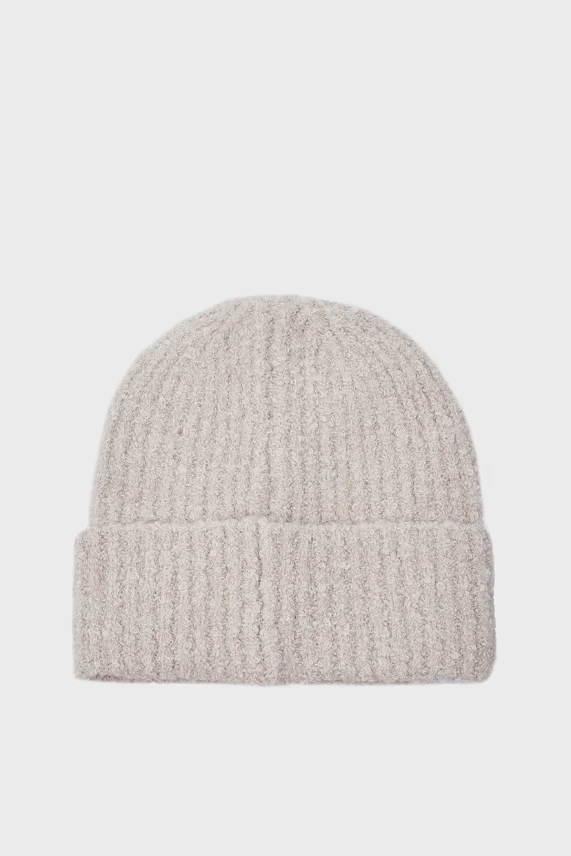 Женская серая шапка HARDWARE BEANIE 3
