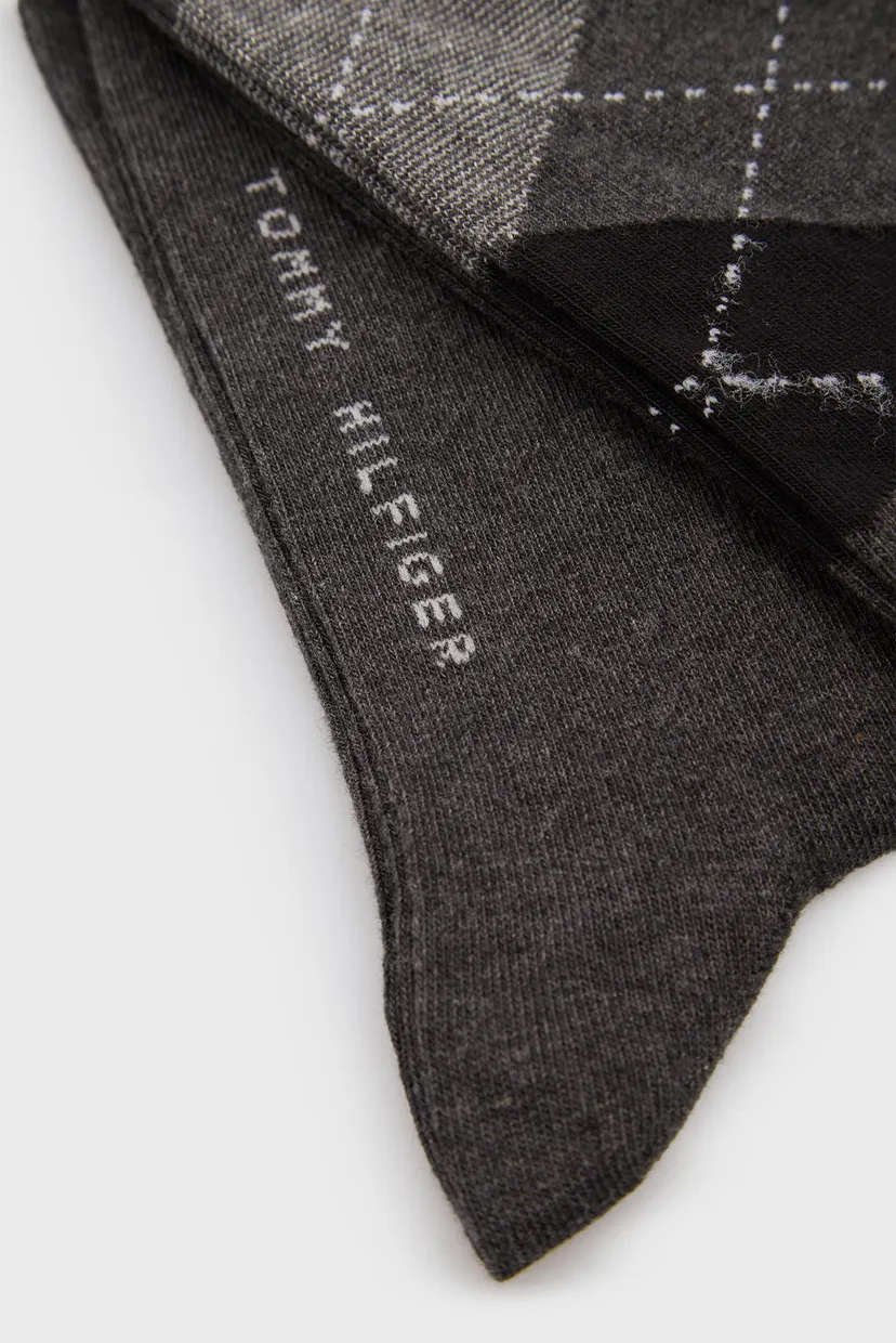 Носки TH MEN SOCK CHECK 2P 3