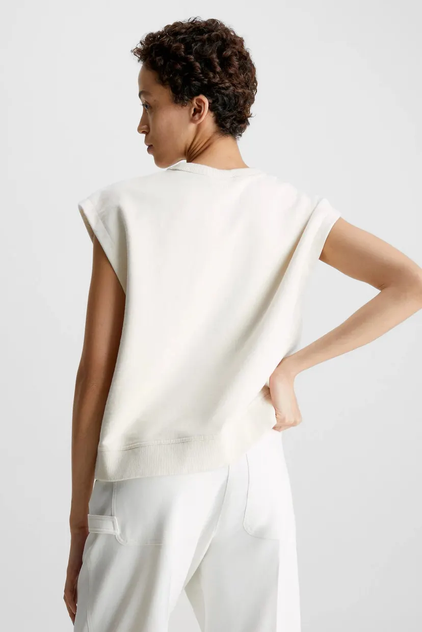 Футболка TEXTURED COTTON BLEND SWEATSHIRT 3