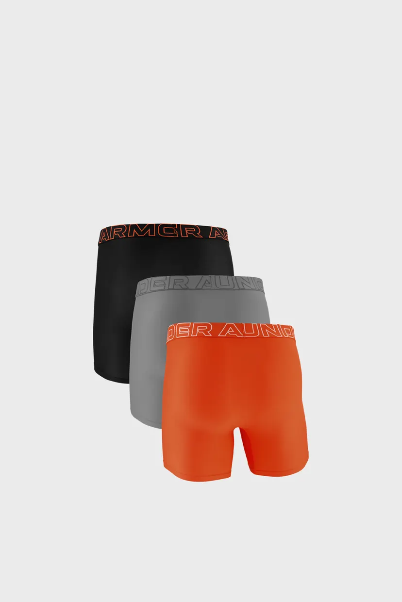 Трусы/UA PERFORMANCE TECH MESH -SOLID 6 IN 3PK 5