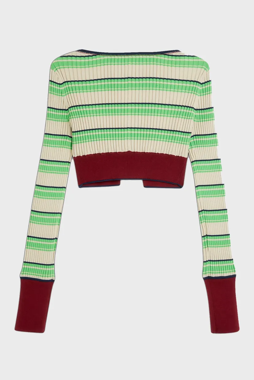 Кардиган THL POP STRIPE RIB CARDIGAN 14