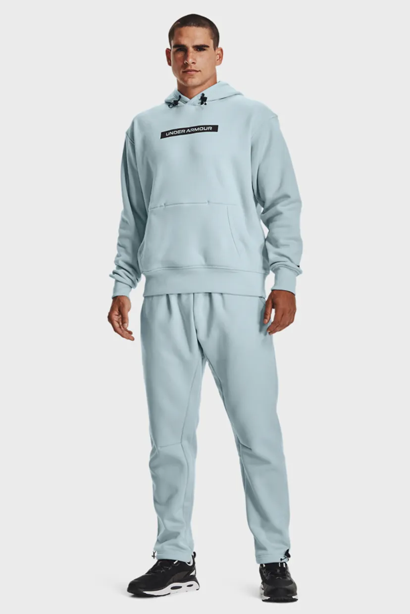 Мужское голубое худи UA DNA HOODIE 10