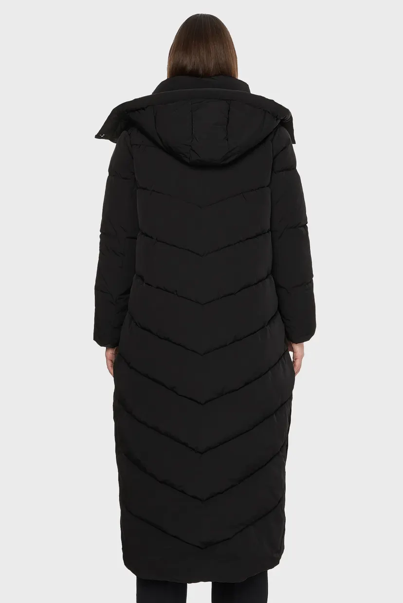 Женская черная куртка MODERN PADDED 5