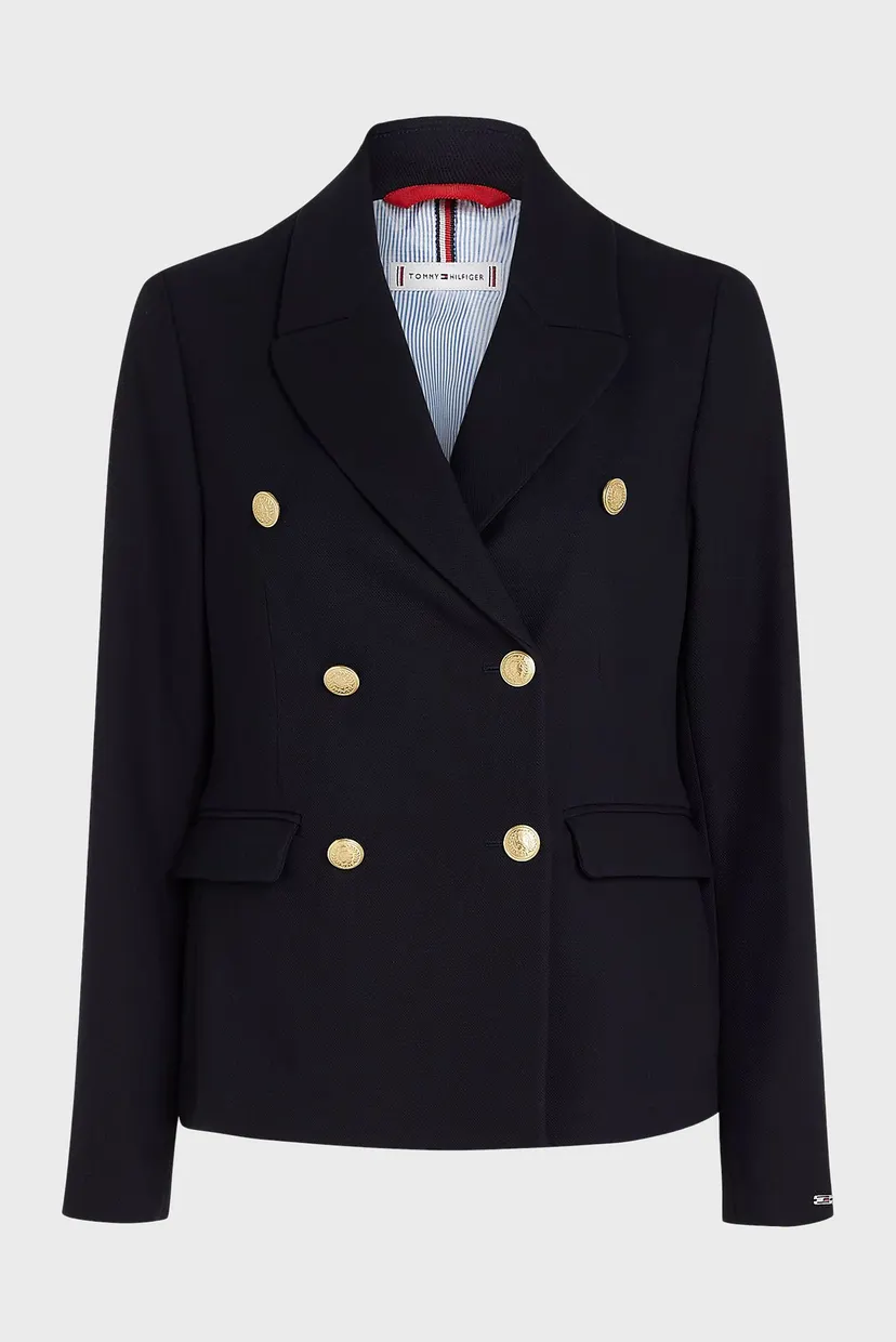 Пиджак PIQUE GOLD BUTTON REGULAR BLAZER 6