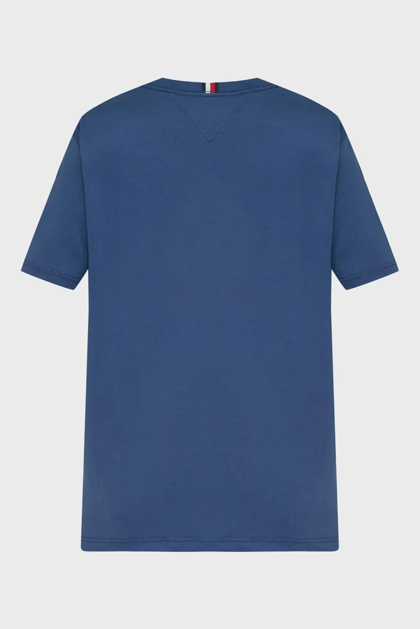 Мужская синяя футболка HILFIGER CHAINSTITCH TEE 6