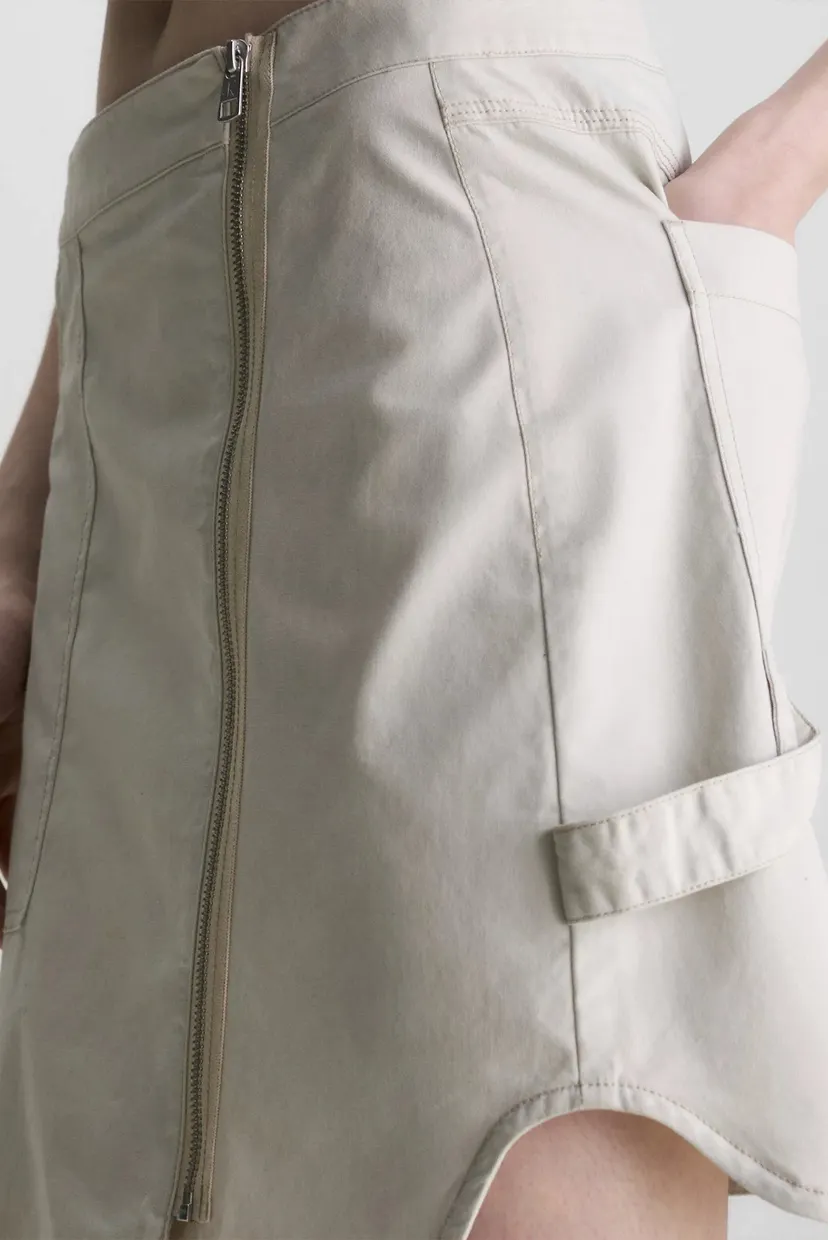 Юбка WRAP ZIPPED SKIRT 4