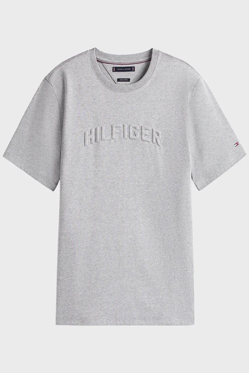 Футболка/HILFIGER ARCH EMBOSSED TEE 4