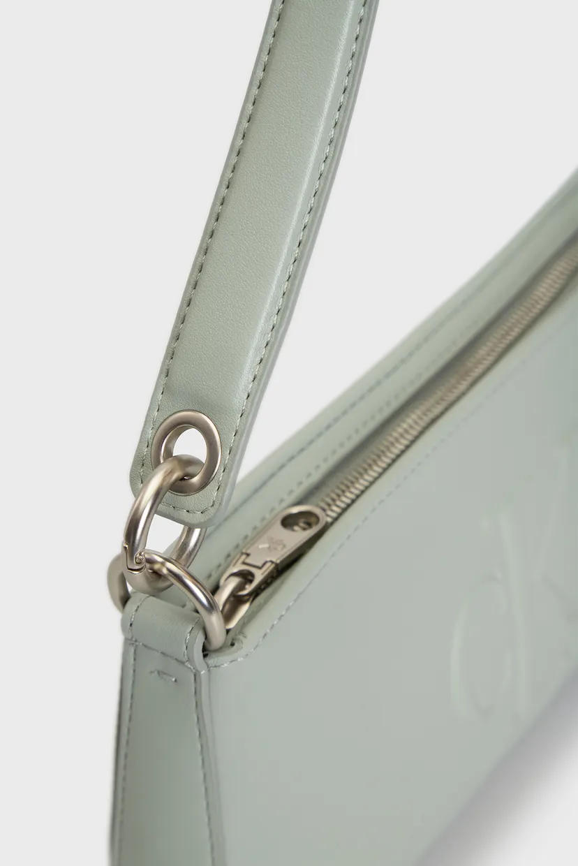 Женская мятная сумка SCULPTED SHOULDER POUCH25 DEBOSS 3