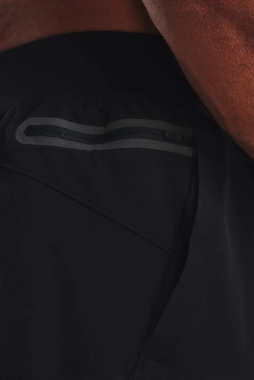 Мужские черные шорты UA Unstoppable Cargo Shorts 4
