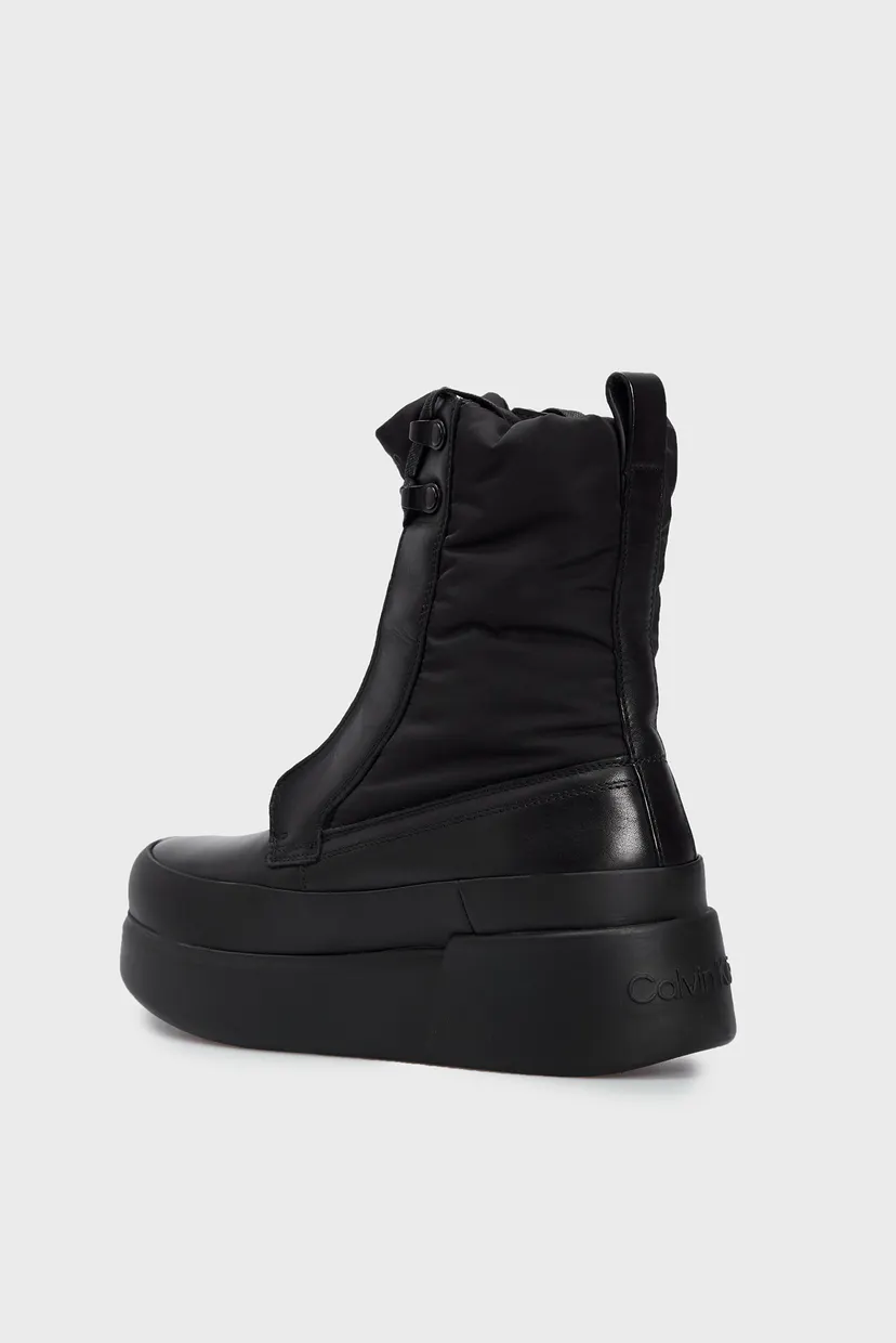 Женские черные ботинки PADDED NYLON COMBAT BOOT 10