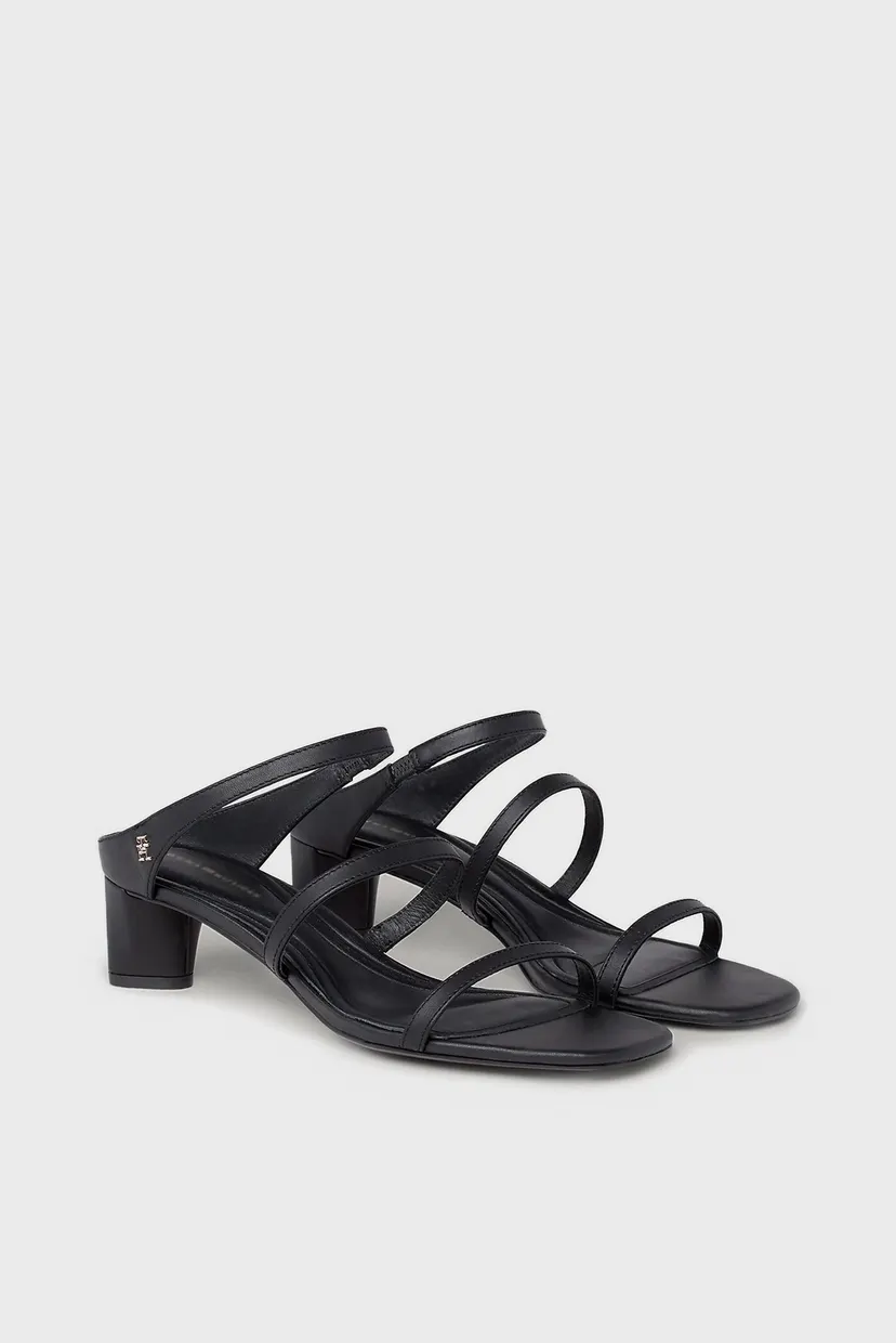 Босоножки TH STRAP LEATHER MID HEEL 3
