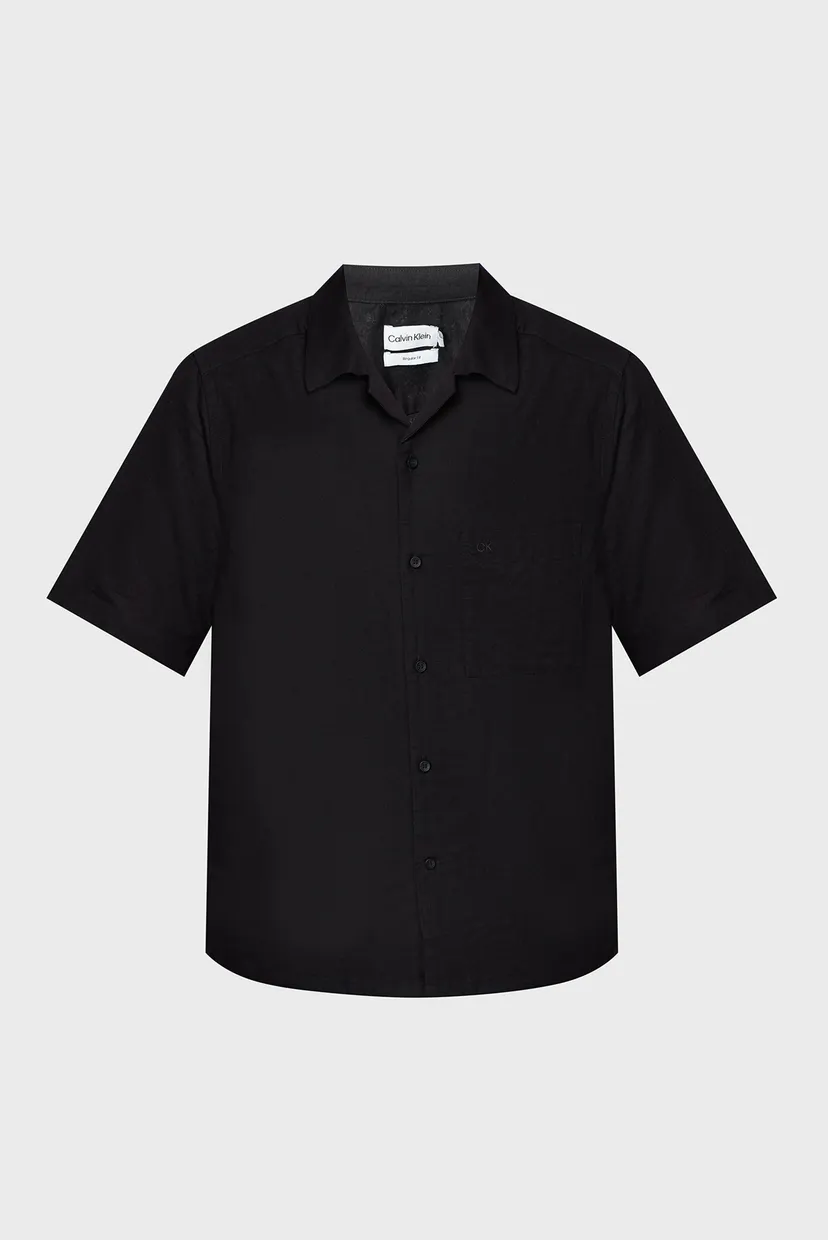 Рубашка с коротким рукавом LINEN COTTON CUBAN S S SHIRT 5