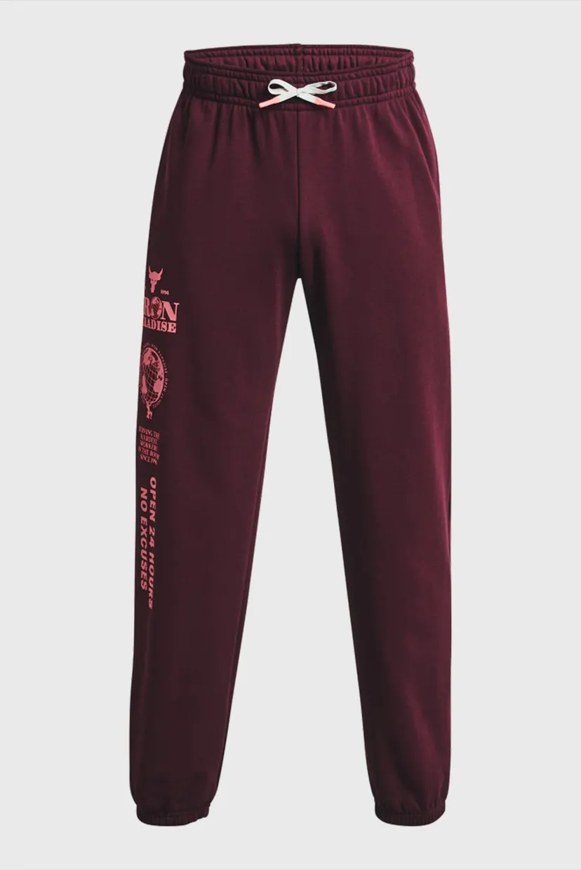 Штаны спортивные UA Pjt Rck Hwt Terry Pnt 12