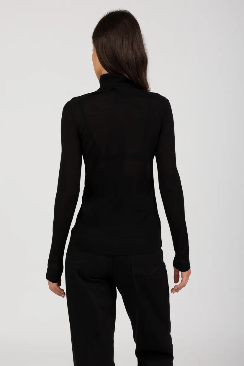 Гольф EXTRA FINE WOOL ROLL NK SWEATER 3
