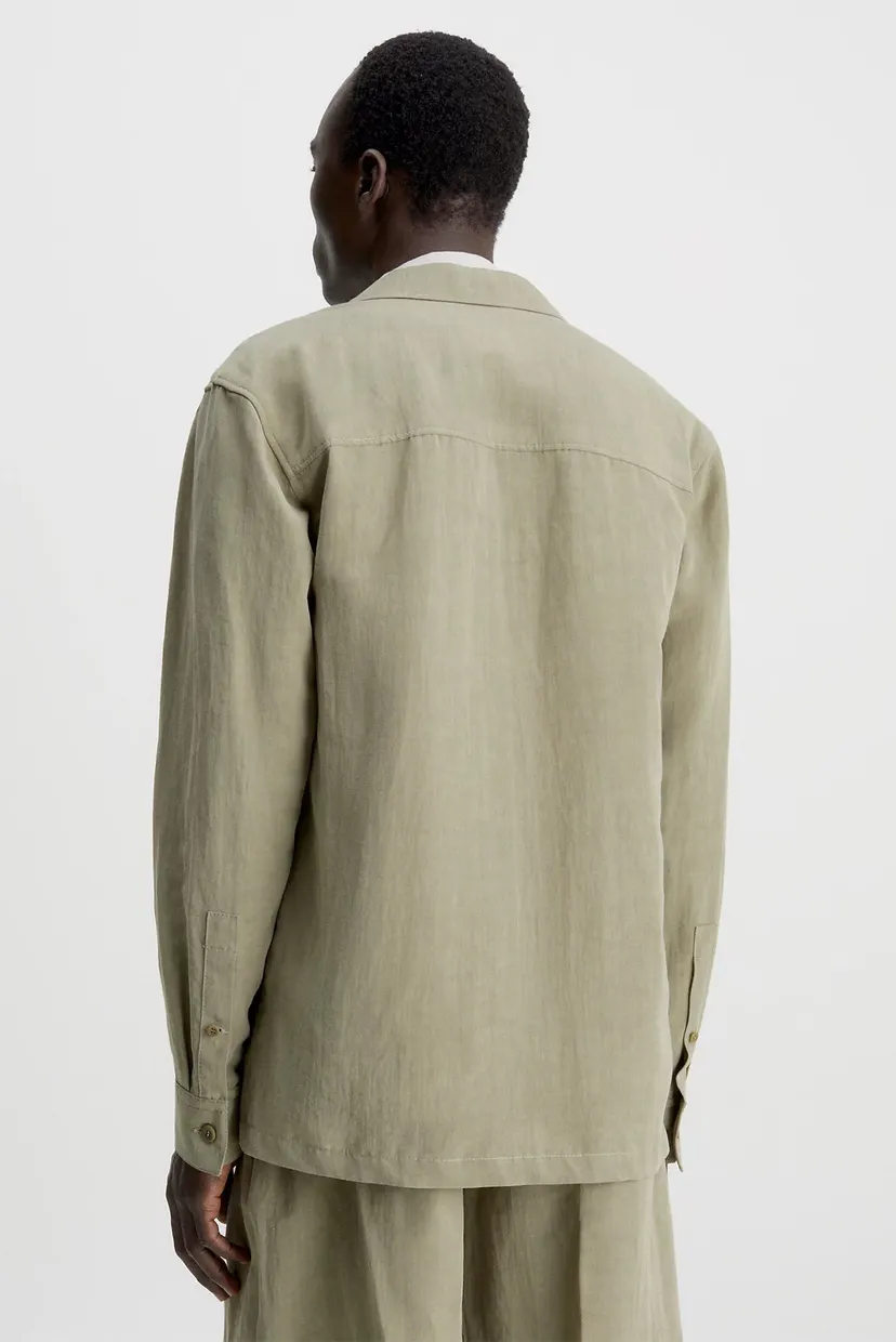 Пиджак LINEN VISCOSE SHIRT  BLAZER 3