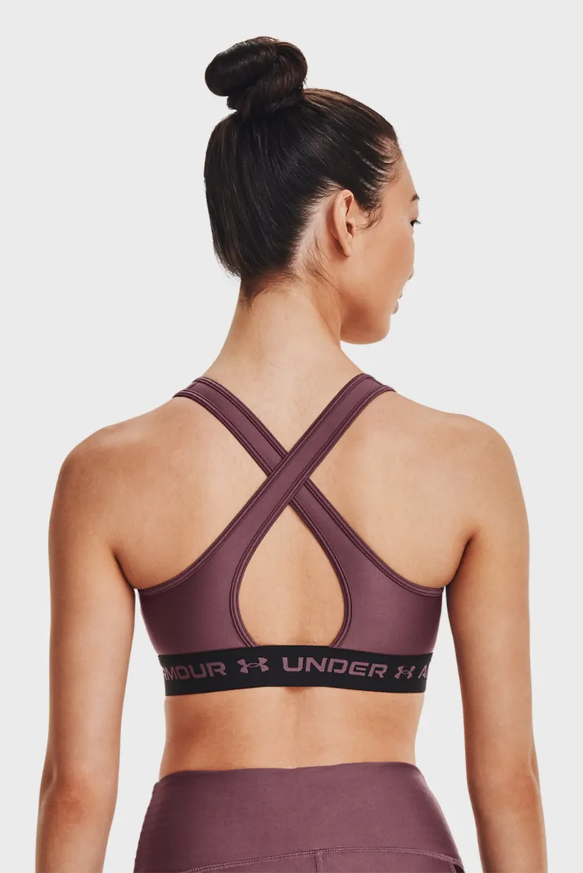Женский фиолетовый топ Crossback Mid Bra 8