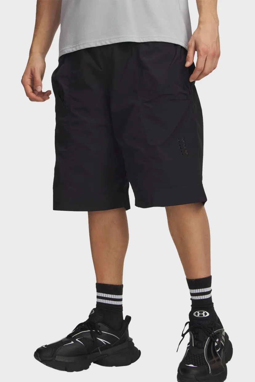 Шорты UA Hoops Woven Short-BLK 4