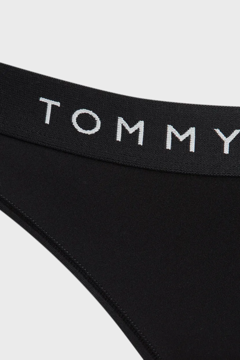 Женские черные трусики BIKINI (EXT. SIZE) 5