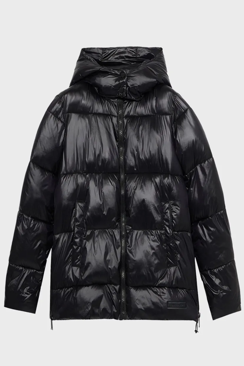 Куртка зимняя WO804N34 A-SHAPE PUFFER JACKET - SHINY NYLON 3