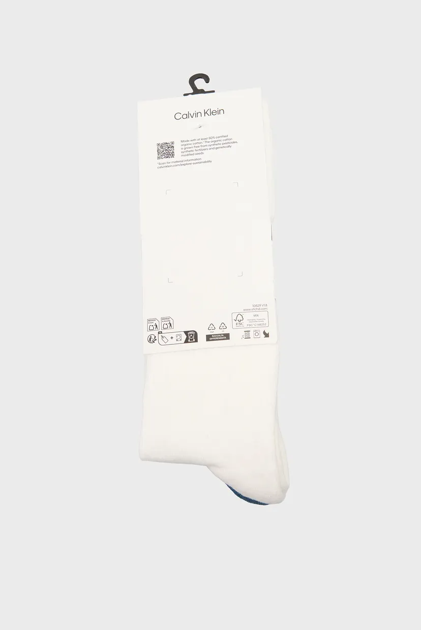 Носки CKJ MEN SOCK 2P MONOGRAM 3