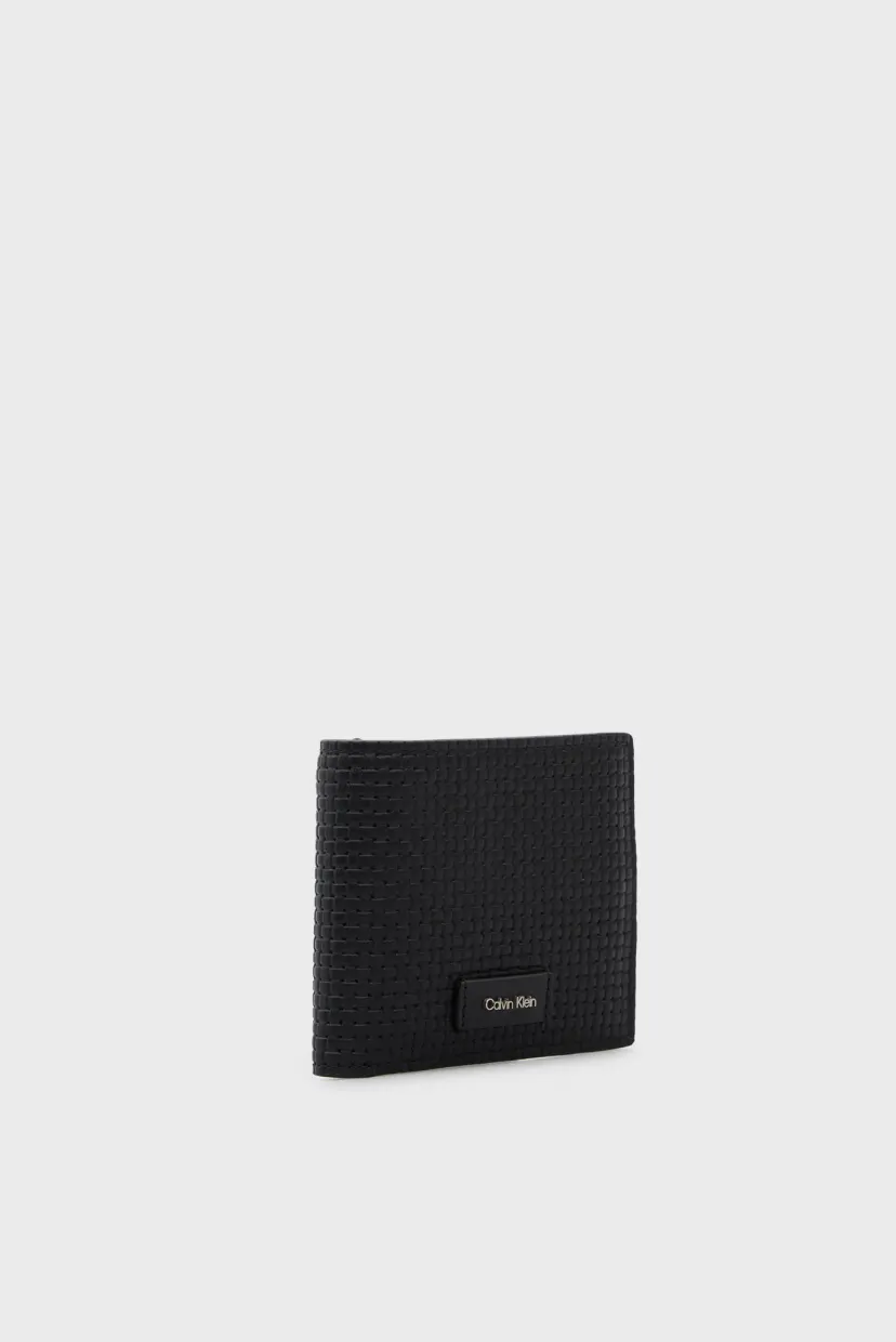 Кошелек EMBOSSED WOVEN BILLFOLD W  COIN 3