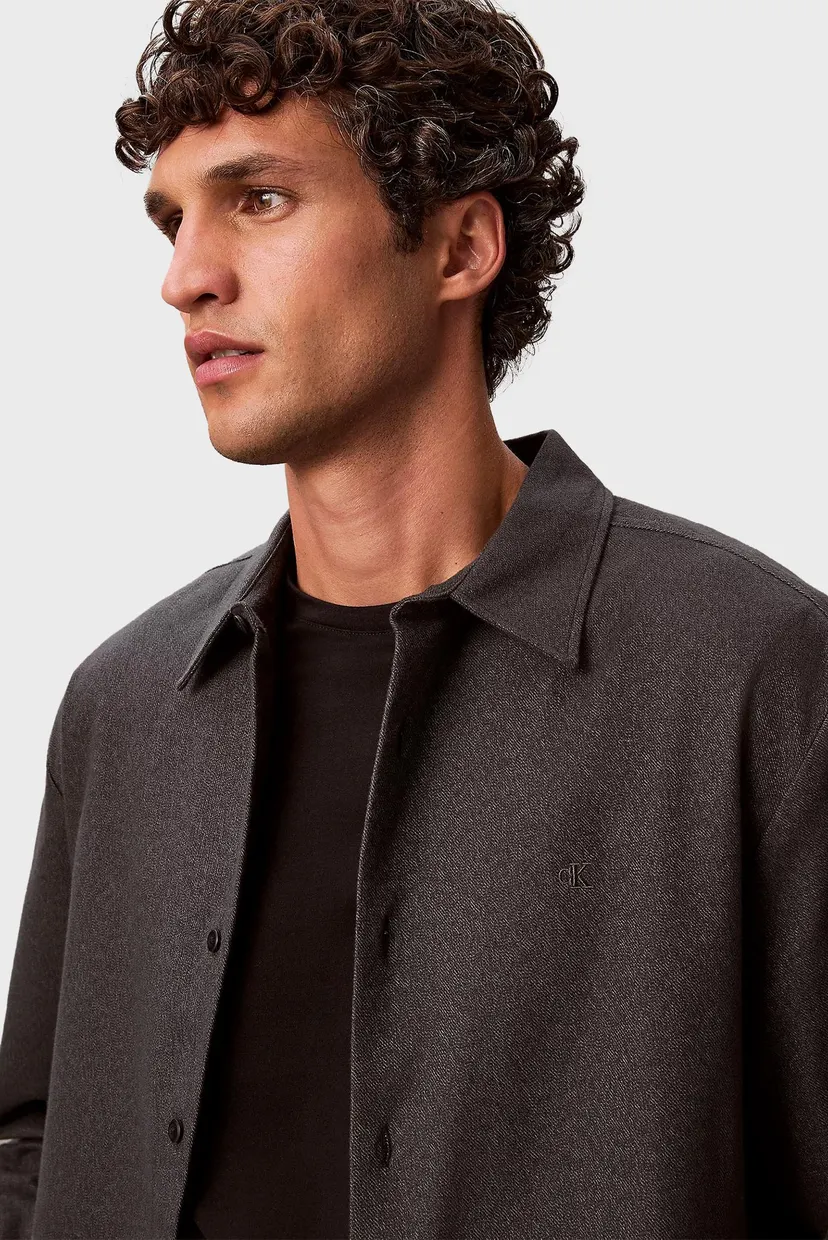 Рубашка LS MELANGE FLANNEL EASY SHIRT 5