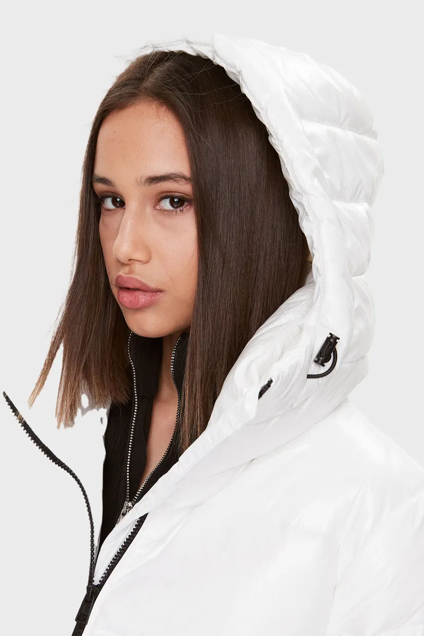 Куртка зимняя SHINY LONG FITTED JACKET 4