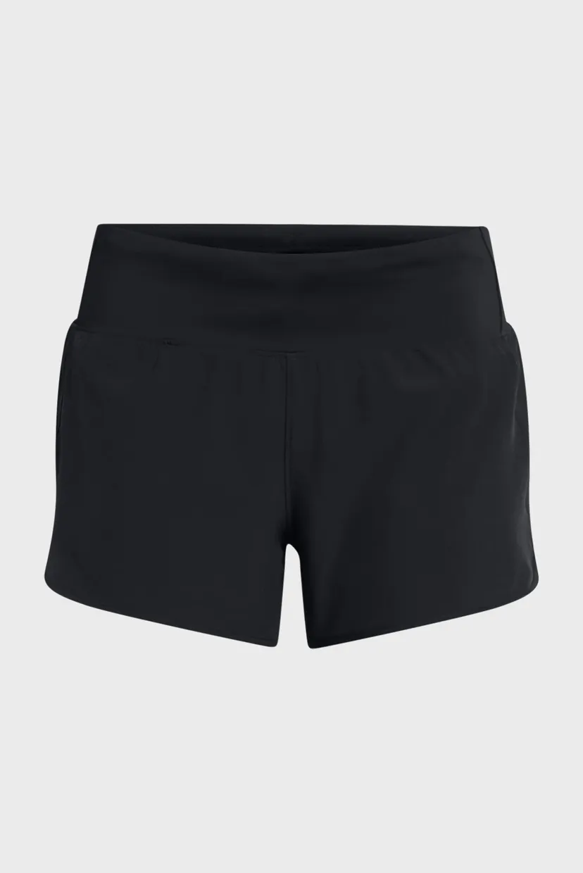 Женские черные шорты UA Launch Pro 3'' Shorts 5