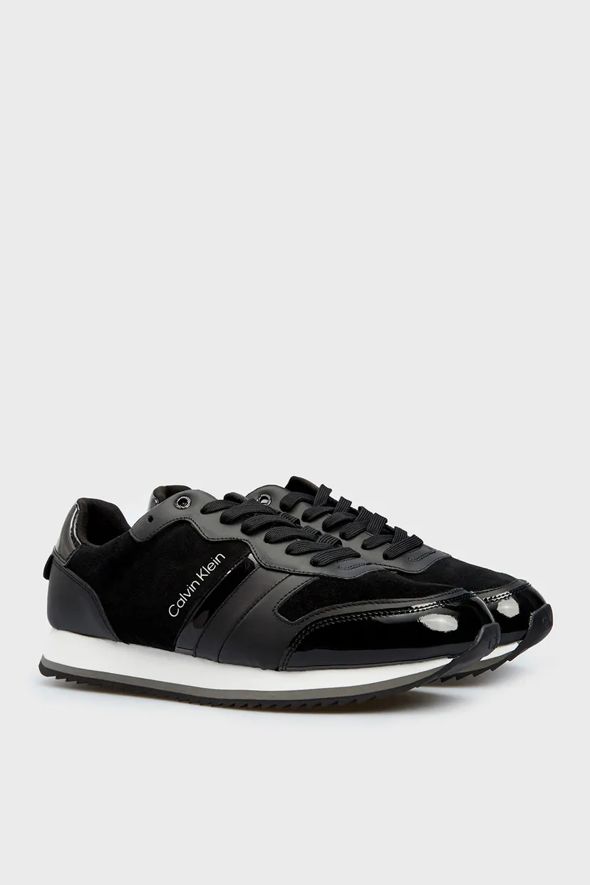 Мужские черные кроссовки LOW TOP 9