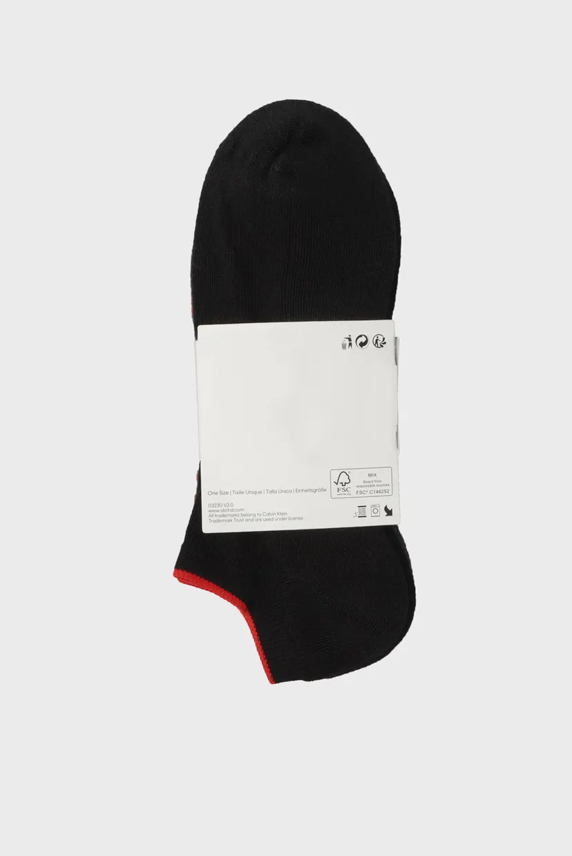 Носки CK MEN SNEAKER 3P ATHLEISURE 3