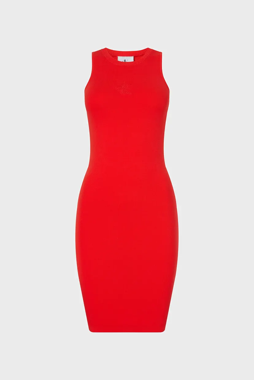 Платье KNIT CUT OUT DRESS 4