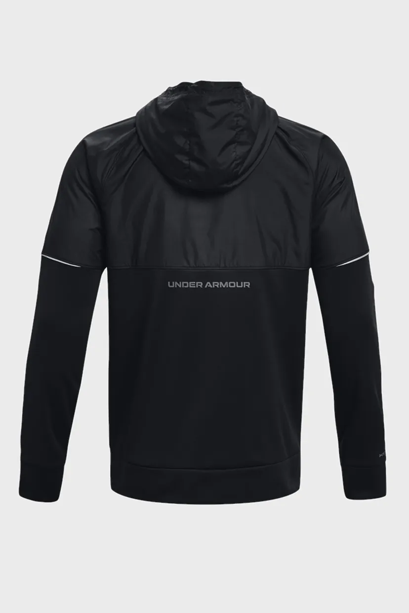 Мужское черное худи UA AF Storm FZ Hoodie 12