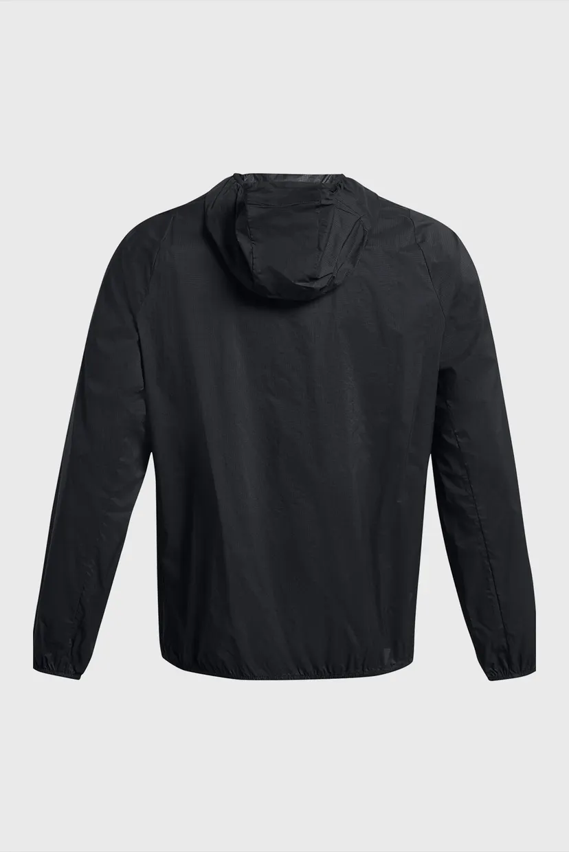 Мужская черная ветровка UA PHANTOM WINDBREAKER 6