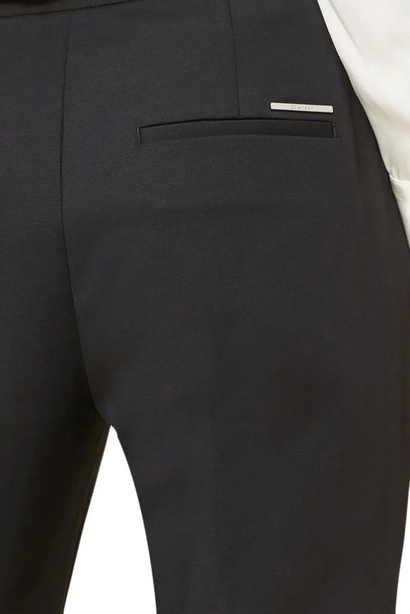 Женские черные брюки COTTON STRETCH SLIM 4