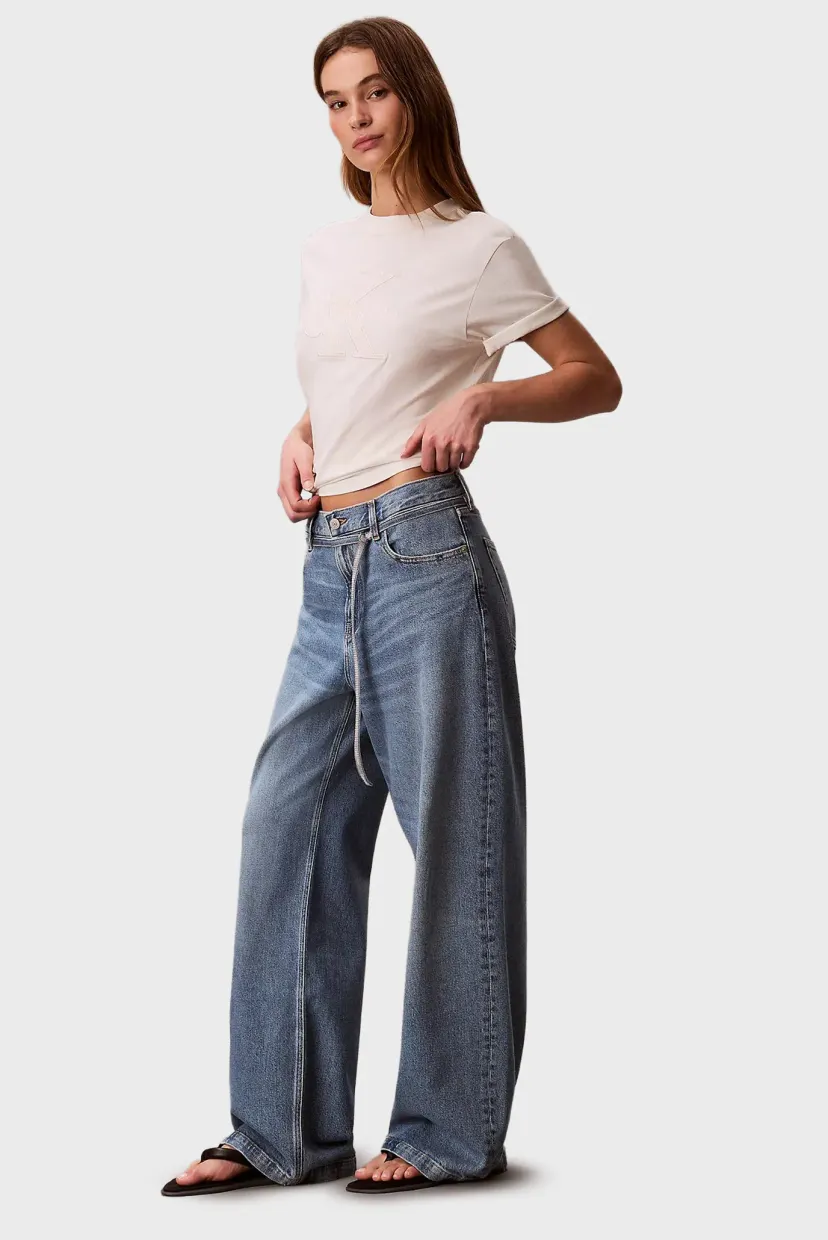 Джинсы LOW RISE BAGGY OVERNIGHT BLUE 4