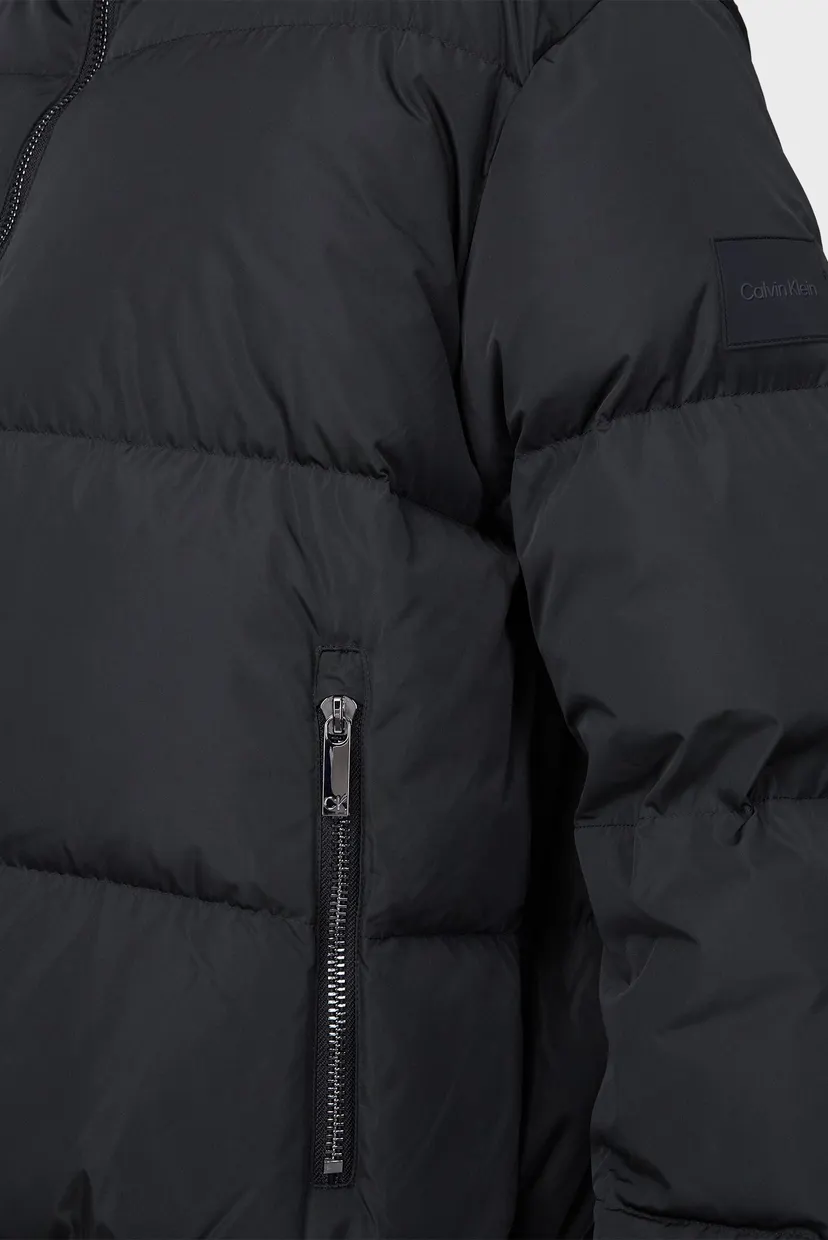 Мужской черный пуховик COMFORT FIT PUFFER 3